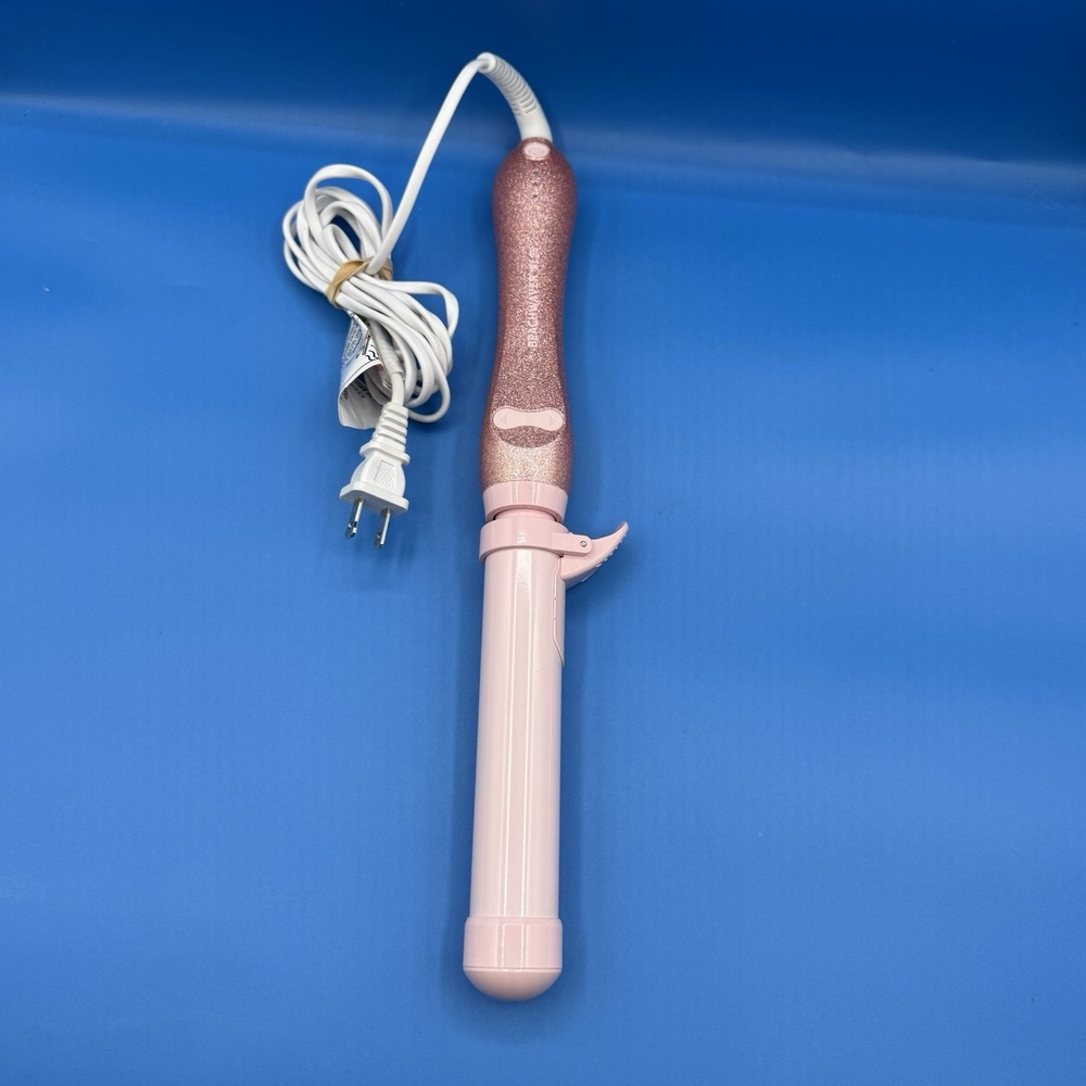The Beachwaver B1.25 Rotating Curling Soft Pink BW17H1 Exclusive Color Glitter